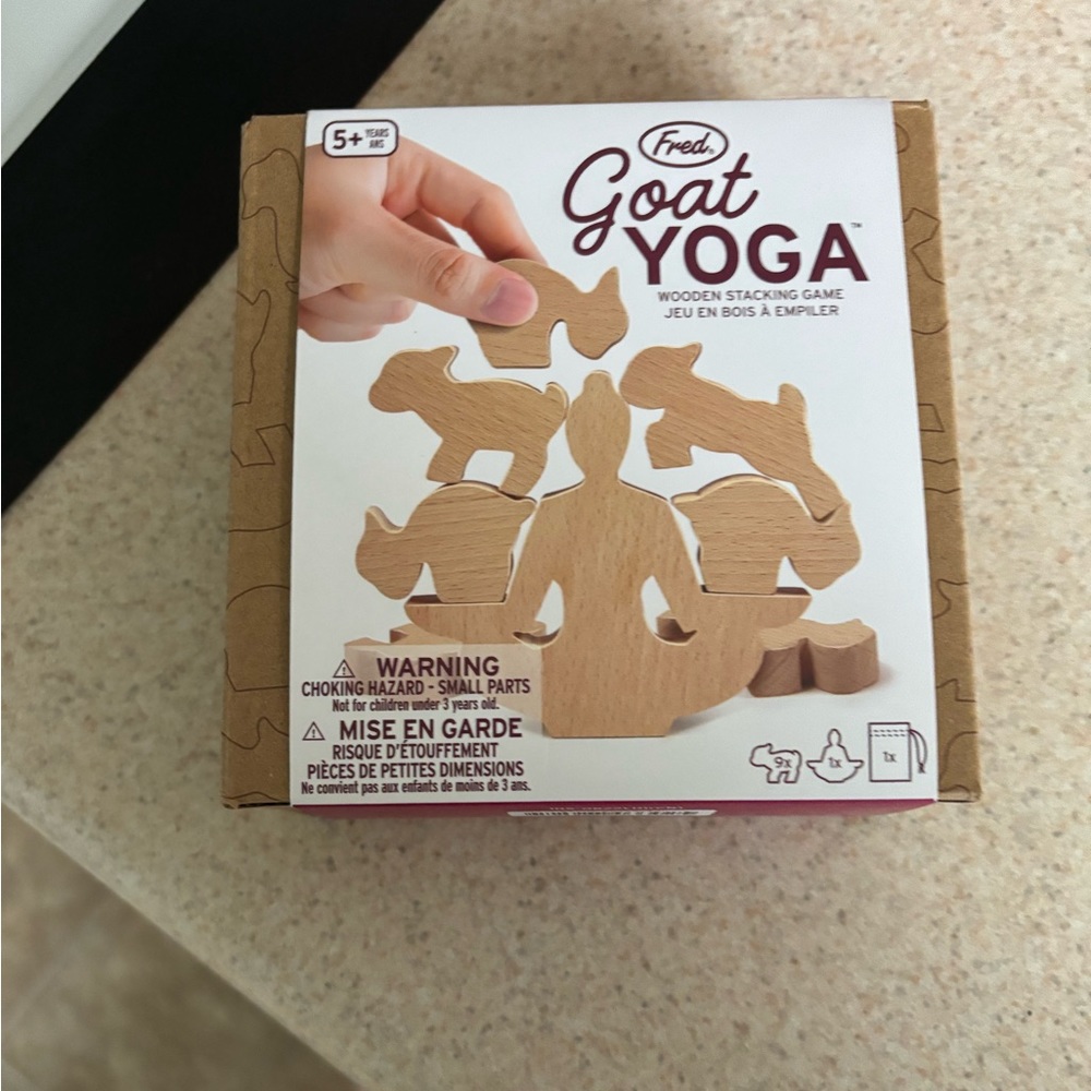 Fred got a yoga stacking game new in box